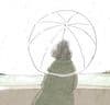 きらきらと雨