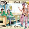 『弱虫ペダル SPARE BIKE』2つ折りクリアファイル~ファミレスver.~